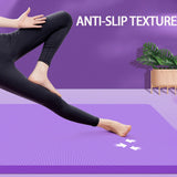 NNEOBA Thickened Anti-Slip Yoga Mat Exercise Pilates Foam Mat