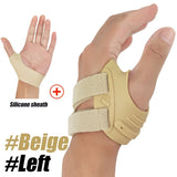NNEOBA Thumb Support Brace CMC Joint Stabilizer Spica Splint L, Beige