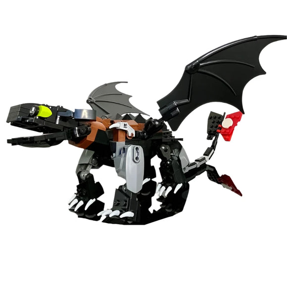 NNEOBA Train Dragon Figures Building Blocks for Kids Collection