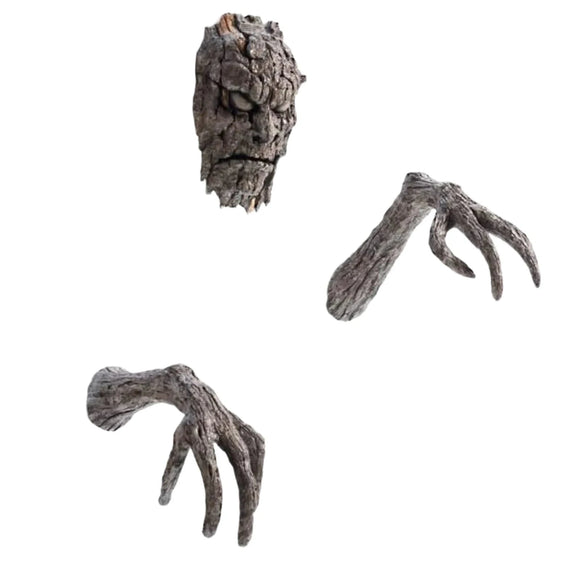 NNEOBA Halloween Tree Demon Face Garden Statue