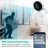 NNEOBA Wifi Baby Monitor Camera with Night Vision (1080P)