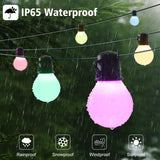 NNEOBA Smart Bluetooth G40 LED Bulb String Light - 15M USB Fairy Lights