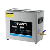 NNEDSZ Devanti 6.5L Ultrasonic Cleaner Heater Cleaning Machine Timer Industrial 180W