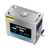 NNEDSZ Devanti 6.5L Ultrasonic Cleaner Heater Cleaning Machine Timer Industrial 180W