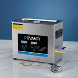 NNEDSZ Devanti 6.5L Ultrasonic Cleaner Heater Cleaning Machine Timer Industrial 180W