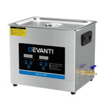 NNEDSZ Devanti 10L Ultrasonic Cleaner Heater Cleaning Machine Timer Industrial 240W