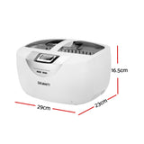 NNEDSZ 2500ml Ultrasonic Cleaner Heater Jewellery Glasses Cleaning Machine 70W