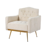 NNEDSZ Artiss Armchair Boucle Beige Nicole