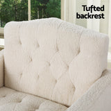 NNEDSZ Artiss Armchair Boucle Beige Nicole