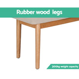 NNEDSZ Dining Bench Upholstery Seat Wooden Chair 106cm