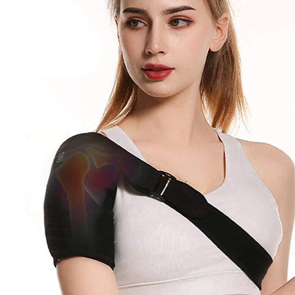 NNEOBA USB Electric Heating Shoulder Brace Massage Wrap