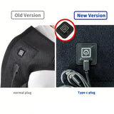 NNEOBA USB Electric Heating Shoulder Brace Massage Wrap
