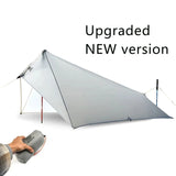 NNEOBA Ultra-Light Waterproof Camping Rainfly Tent Tarp Canopy (White)