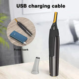 NNEOBA Ultra-Thin Precision Trimmer USB Rechargeable Mini Portable Black