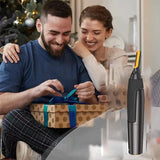NNEOBA Ultra-Thin Precision Trimmer USB Rechargeable Mini Portable Black