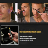 NNEOBA Ultra-Thin Precision Trimmer USB Rechargeable Mini Portable Black