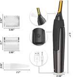 NNEOBA Ultra-Thin Precision Trimmer USB Rechargeable Mini Portable Black