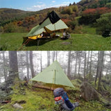 NNEOBA Ultralight Waterproof Flysheet Tent Shelter (Green)