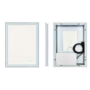 NNETMWF LED Backlit Bathroom Mirror 600x800mm
