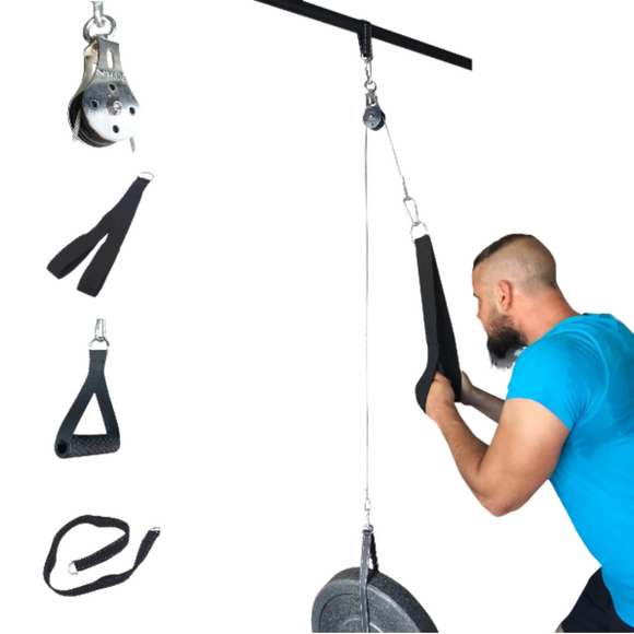 NNEOBA Fitness DIY Pulley Cable Machine Attachment System