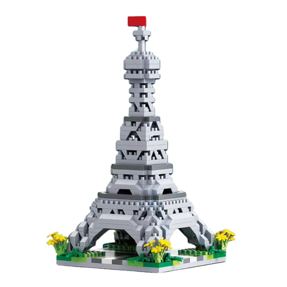 NNEOBA Micro Brick City Tower Puzzle for Kids and Adults
