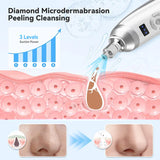 NNEOBA Upgraded Diamond Microdermabrasion Machine White