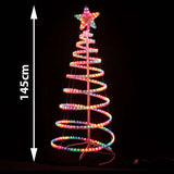 NNEDSZ Samland Led 145cm Rope Light Christmas Tree & Star Motif Xmas New