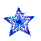 NNEDSZ Samland 120 Led Blue/White Star Christmas Light