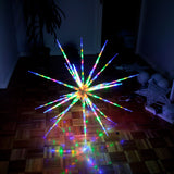 NNEDSZ Samland 160 Led Blast Ice Star Ball Christmas Light Decoration Multi Colour Rgby