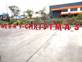 NNEDSZ Samland Merry Christmas Commercial Led Light and Garland Display