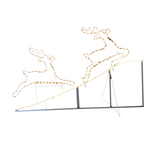 NNEDSZ Samland Animated Running up Reindeer Rope Light for Christmas Decoration