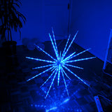 NNEDSZ Samland 160 Led Blast Ice Star Ball Christmas Light Decoration Blue 122cm Diameter