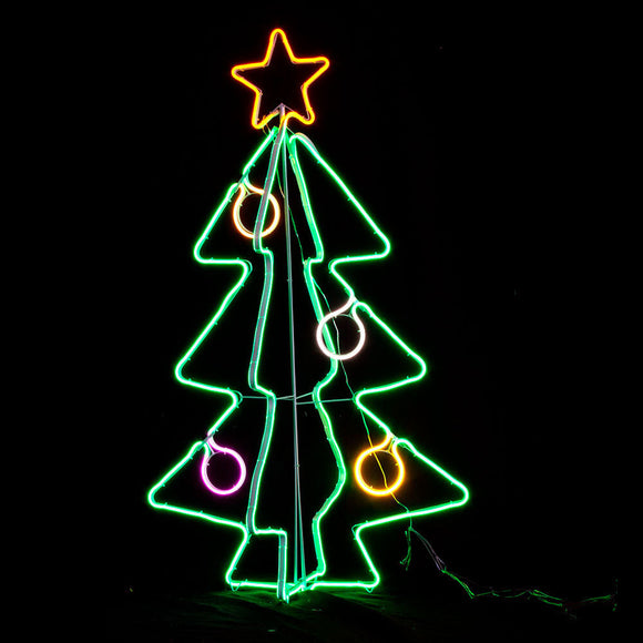 NNEDSZ Samland Neon Light 3D Christmas Tree