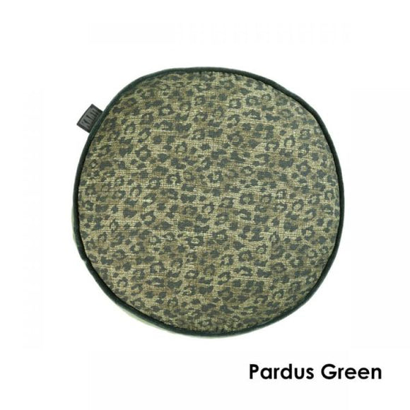 NNEDSZ Pardus Round Cotton Green Cushion by Bedding House