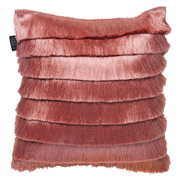 NNEDSZ Fringy Coral Filled Cushion by Bedding House