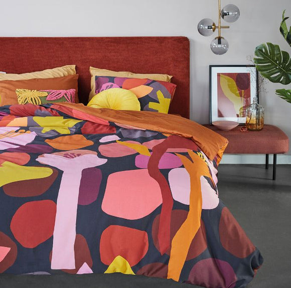NNEDSZ Candy Cotton Sateen Multi Quilt Cover Sets by Bedding House King