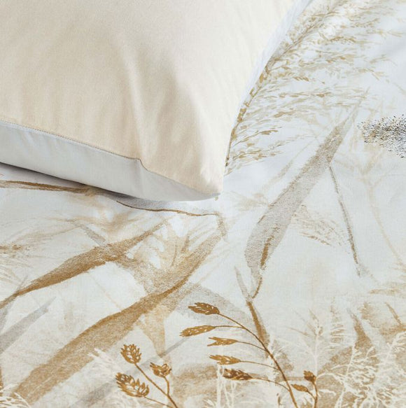 NNEDSZ Florine Cotton Percale Sand Quilt Cover Sets by Bedding House King