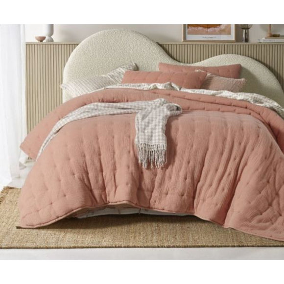 NNEDSZ Hugo Clay Coverlet by Vintage Design Homeware Queen