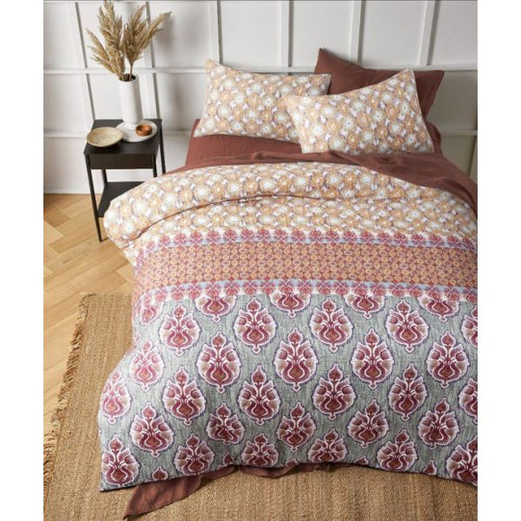 NNEDSZ Pippa Printed Microfibre Quilt Cover Set by The Big Sleep King