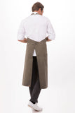 NNEDSZ Dorset Earth Brown Chefs Bib Apron by Chef Works