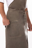 NNEDSZ Dorset Earth Brown Chefs Bib Apron by Chef Works