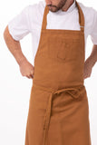 NNEDSZ Rockford Nutmeg Chefs Bib Apron by Chef Works