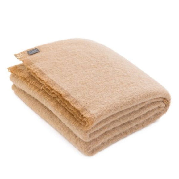 NNEDSZ Walnut Alpaca Throw Blanket by St Albans