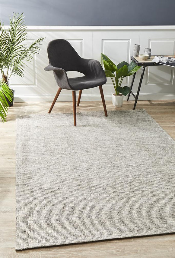 NNEDSZ Allure Stone Cotton Rayon Rug by Rug Culture - 320X230CM