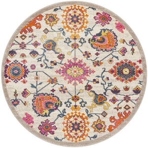NNEDSZ Babylon 208 Multi Round by Rug Culture-200X200CM - ROUND