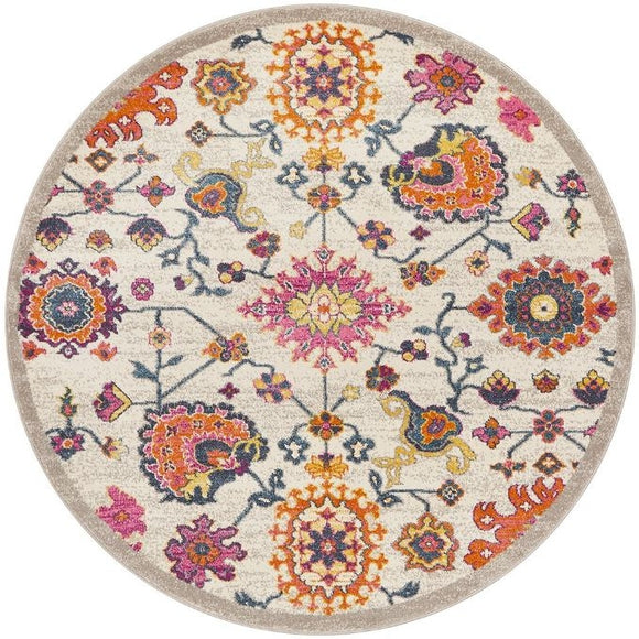 NNEDSZ Babylon 208 Multi Round by Rug Culture-200X200CM - ROUND