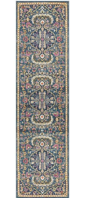 NNEDSZ Babylon 209 Navy Runner by Rug Culture-300X80CM - RUNNER