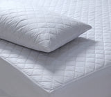 NNEDSZ Elan Linen 100% Cotton Quilted Fully Fitted 50cm Deep Double Size Waterproof Mattress Protector