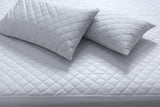 NNEDSZ Elan Linen 100% Cotton Quilted Fully Fitted 50cm Deep Double Size Waterproof Mattress Protector