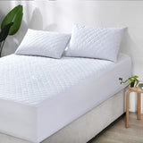 NNEDSZ Elan Linen 100% Cotton Quilted Fully Fitted 50cm Deep King Single Size Waterproof Mattress Protector